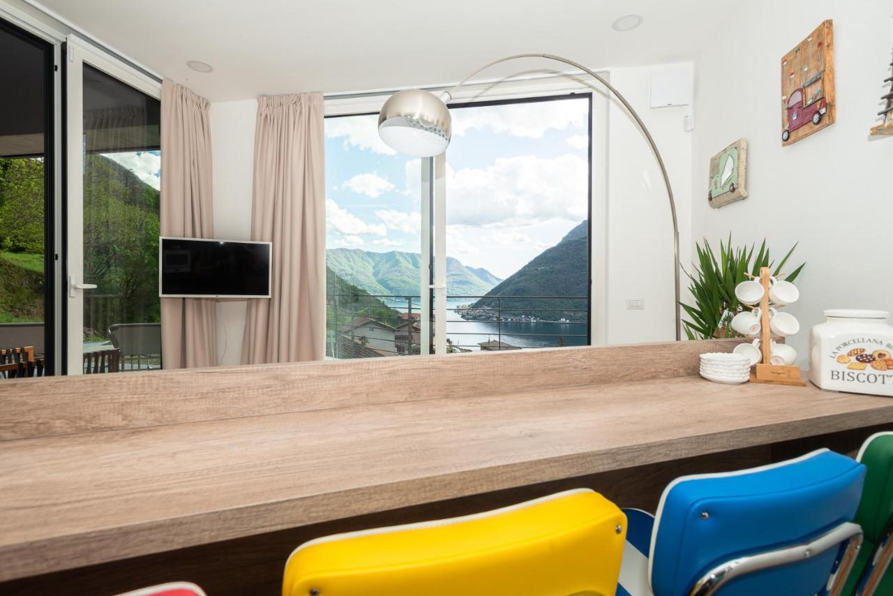 Appartamento Dany Con Vista Lago By Holiday Solutions ネッソ エクステリア 写真